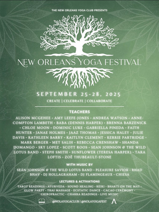 NEW ORLEANS YOGA FESTIVAL SEPTEMBER 25-28