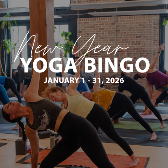 NEW YEAR YOGA BINGO CHALLENGE | JANUARY 1-31, 2026