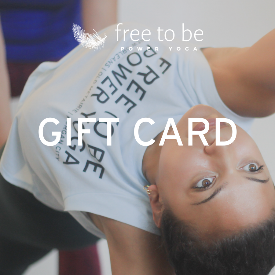 3. Free To Be Power Yoga Gift Card